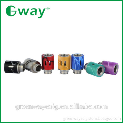 2015 best selling color ss derlin pryrex drip tip, 510 colorful airflow control drip tip multi types by greenway